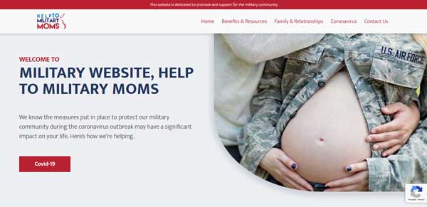 Help military moms